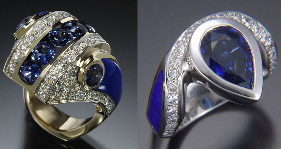 Gorgeous Sapphire Diamond Rings