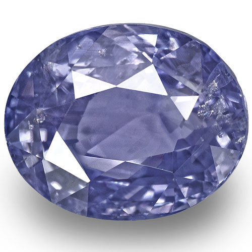 9.63-Carat Rare Velvety Violetish Blue Kashmir Sapphire (GIA)