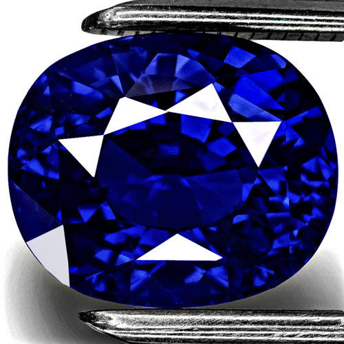 11.11-Carat Rare Fiery Vivid Royal Blue Unheated Sapphire (GRS)