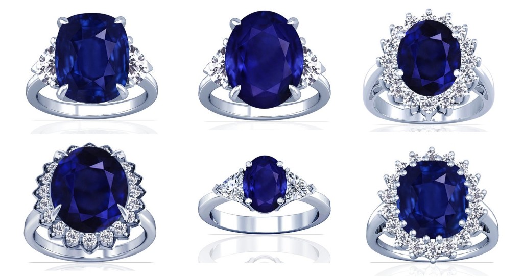 Gorgeous sapphire and diamond rings set in platinum are sure to take anyone’s breath away. These are some of the most opulent sapphires you will ever see, and some of the finest platinum that can be manufactured. The ring designs are exquisite, and sure to bring pleasure to the owner forever.