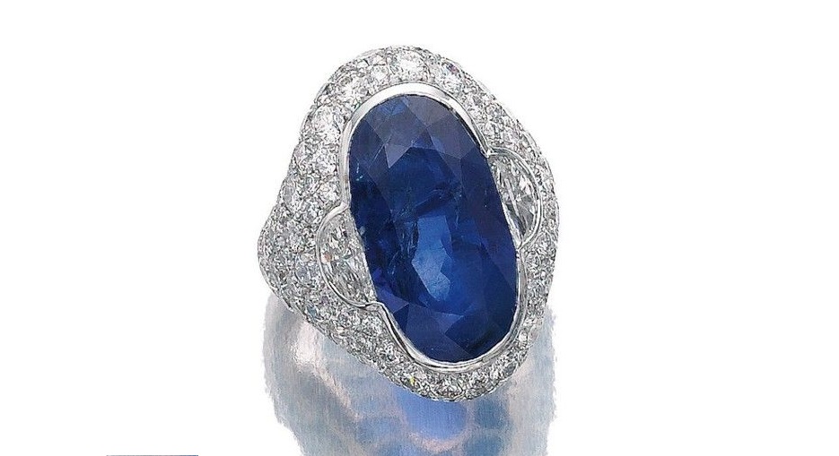 Sapphire and Diamond Ring, Bulgari, 1960s