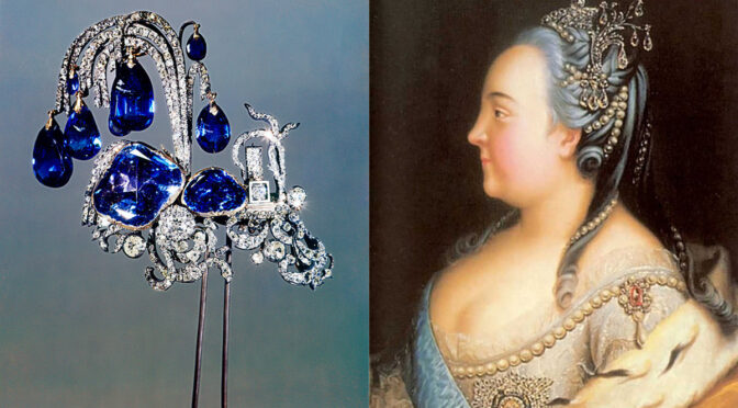 The Fountain Brooch and Earrings of Elizaveta Petrovna
